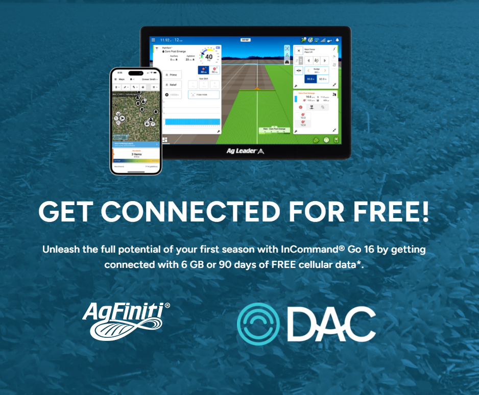 Ag Leader Get Connected for Free